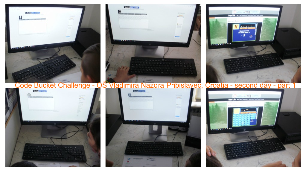 eTwinning project Zero-One: Code Bucket Challenge